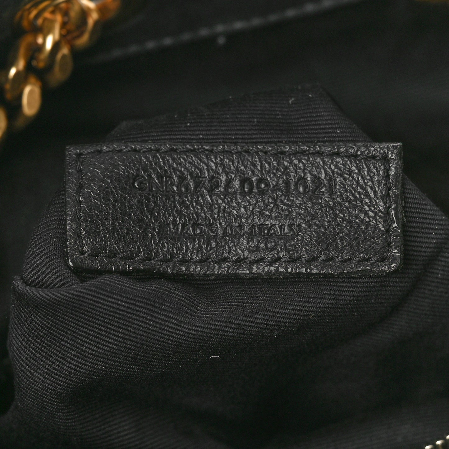 Lambskin Matelasse Monogram Joe Backpack Black