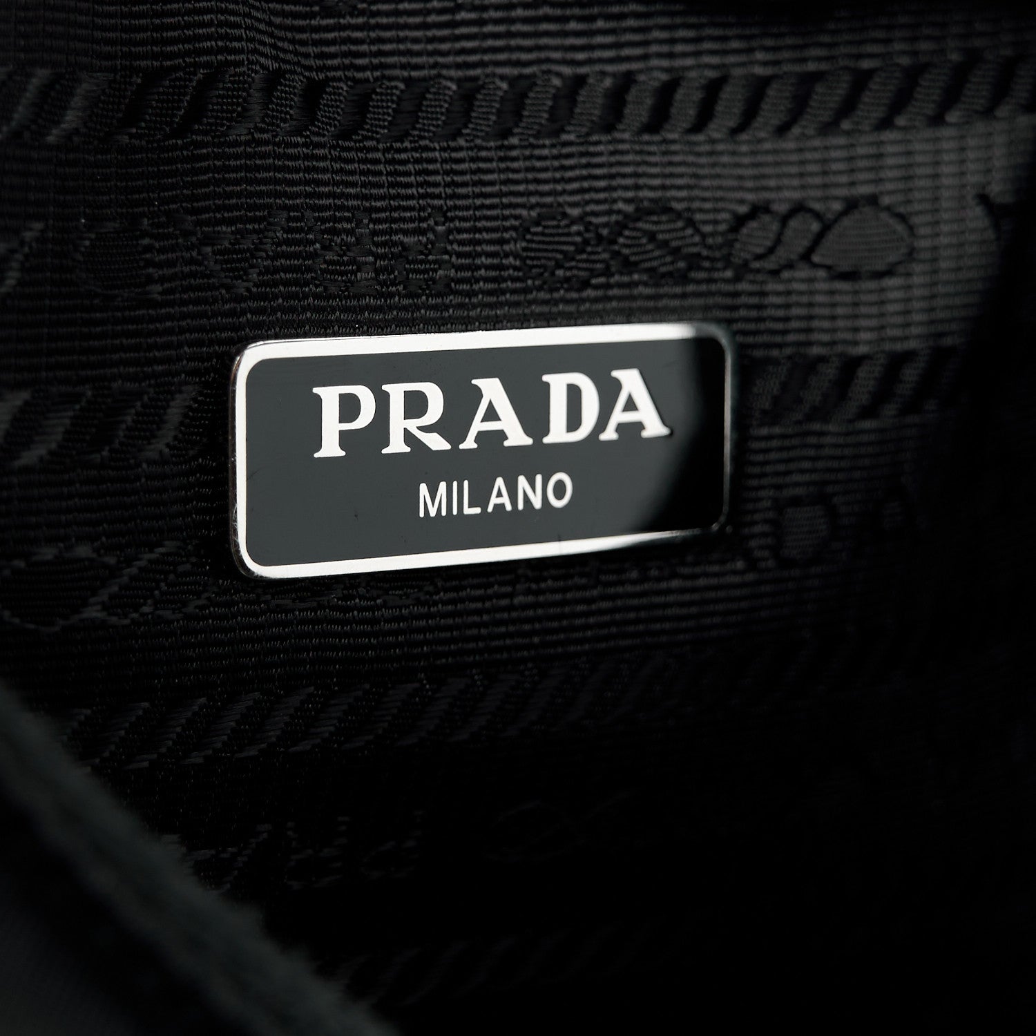 Prada Tessuto Nylon Mini Re-Edition 2000 Bag Black 5 of 9