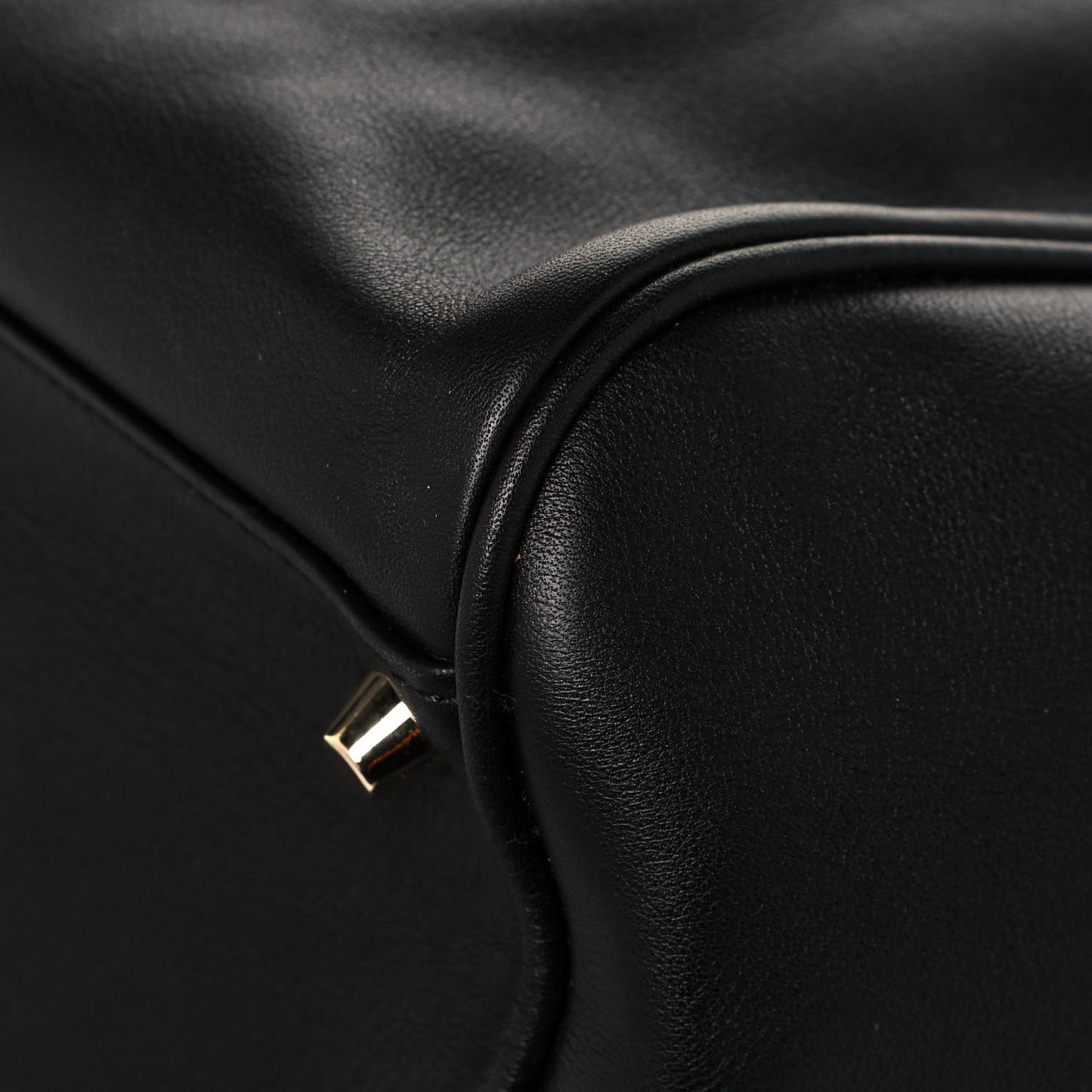 Calfskin Small Canterbury Tote Black