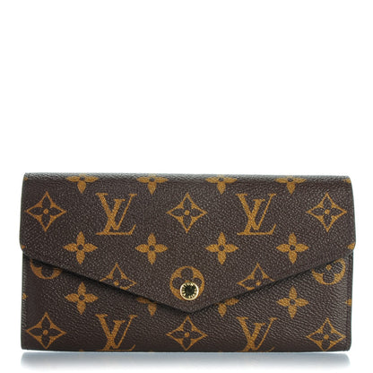 Louis Vuitton Monogram Sarah Wallet NM 1 of 7