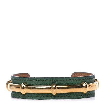 Hermes Courchevel Bamboo Bracelet Vert Clair 1 of 5