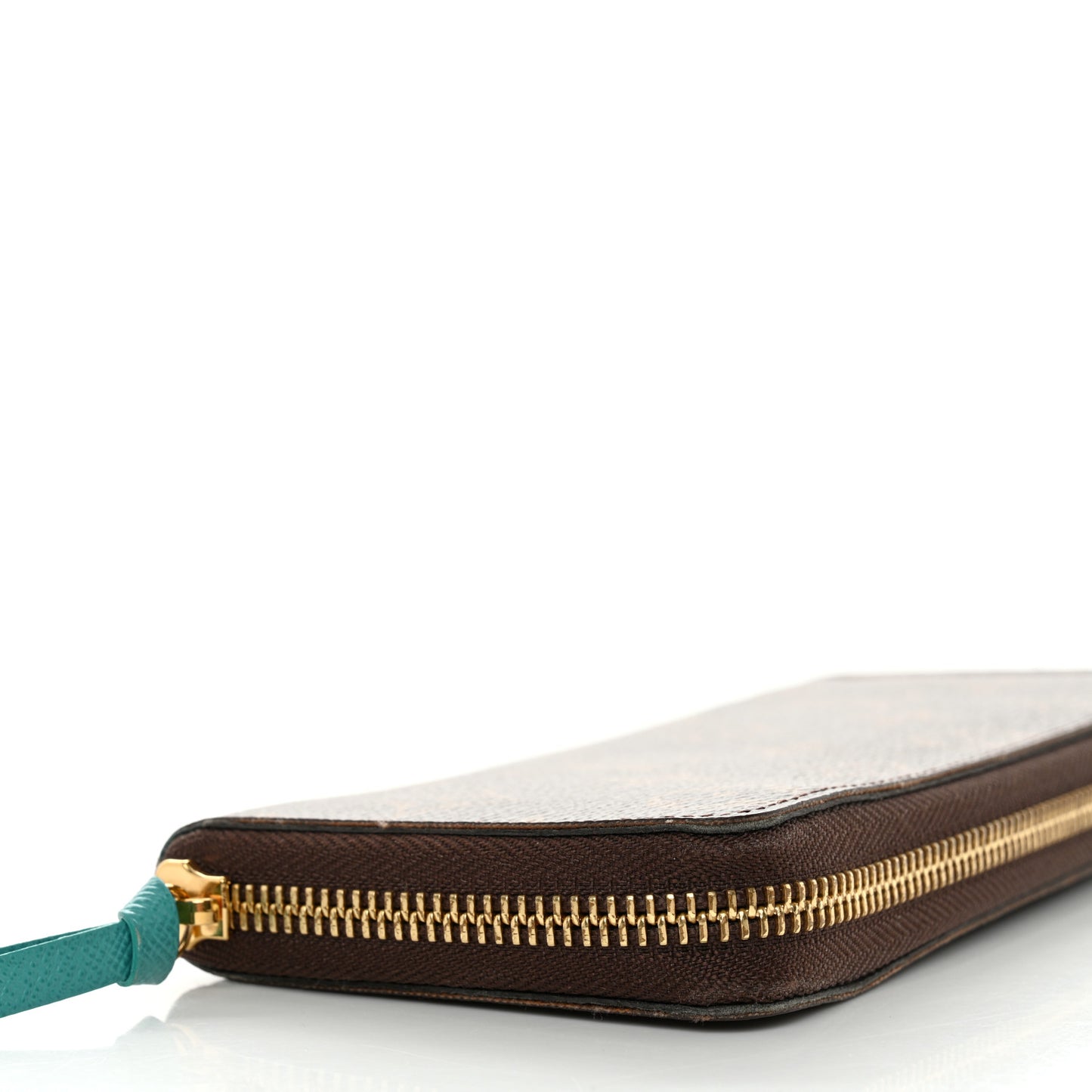 Monogram Clemence Wallet Turquoise