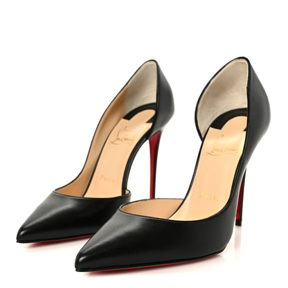 Christian Louboutin Shiny Nappa Iriza 100 Pumps 37.5 Black 4 of 9