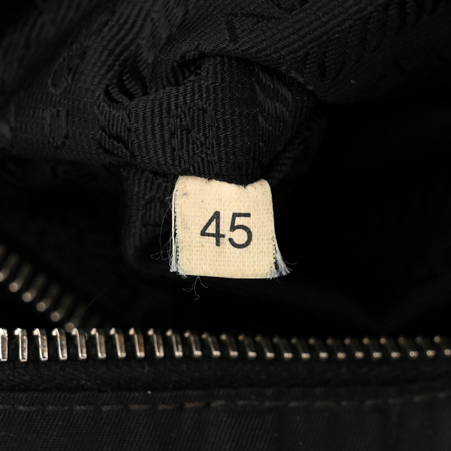 Prada Tessuto Nylon Shoulder Bag Black 7 of 12