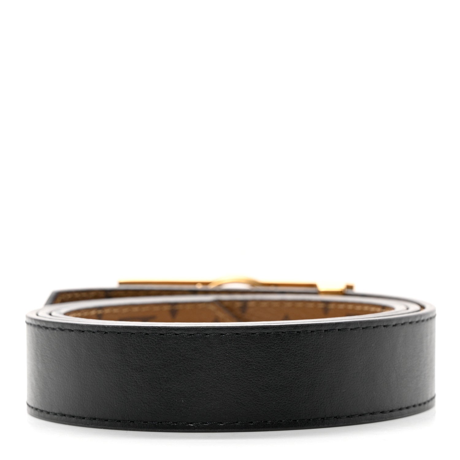 Louis Vuitton Monogram 25mm Dauphine Reversible Belt 80 32 Tan 4 of 12