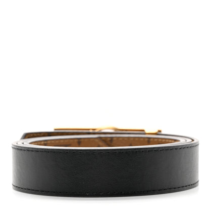 Louis Vuitton Monogram 25mm Dauphine Reversible Belt 80 32 Tan 4 of 12
