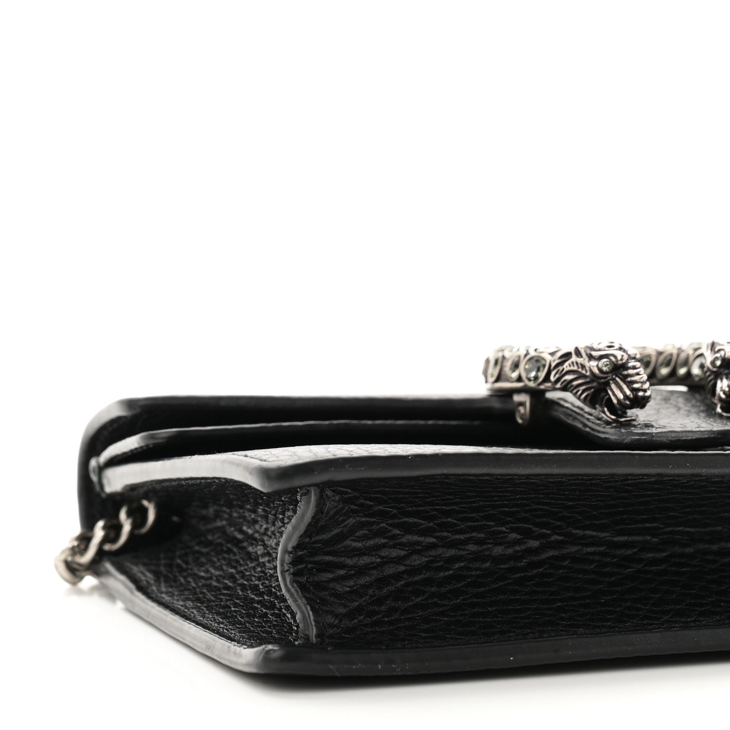 Gucci Calfskin Super Mini Dionysus Shoulder Bag Black 8 of 11