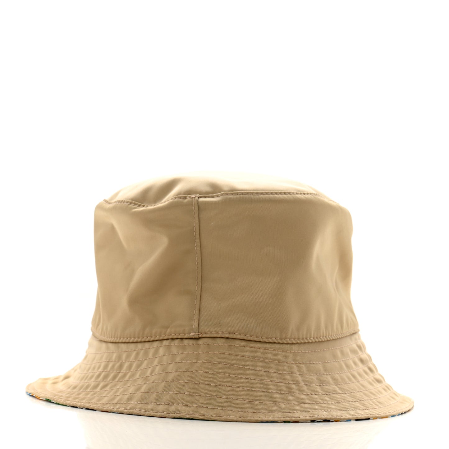 X SARA COLEMAN Nylon FF Vertigo Reversible Bucket Hat Multicolor