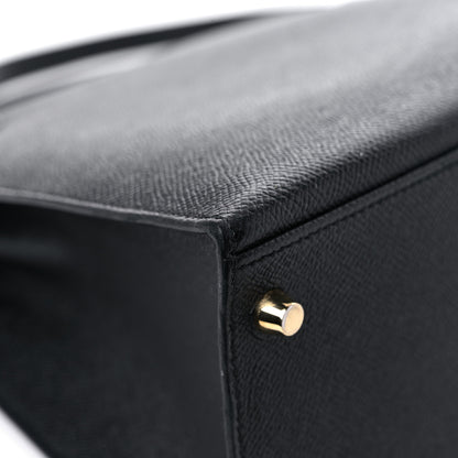 Hermes Epsom Kelly Sellier 32 Black 10 of 15