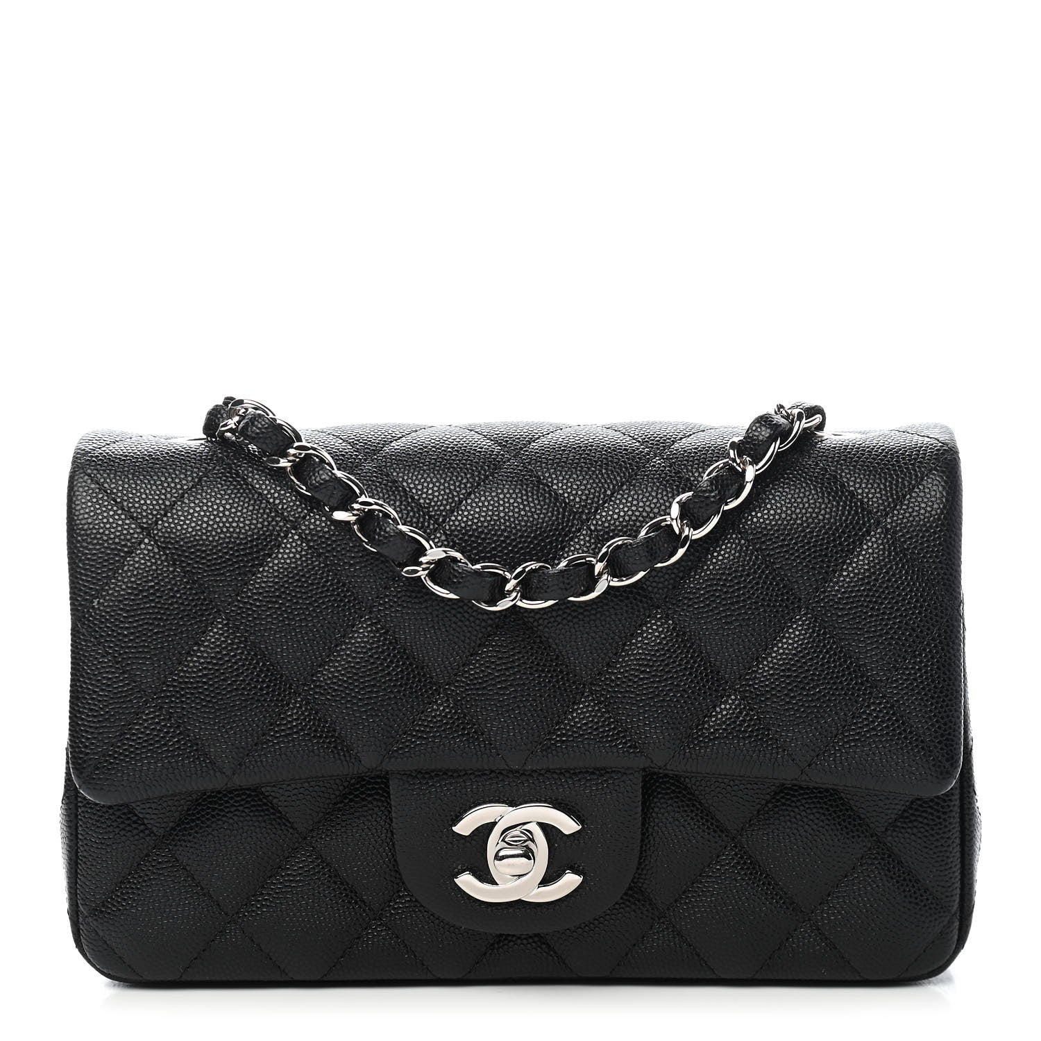 Chanel Caviar Quilted Mini Rectangular Flap Black 1 of 20
