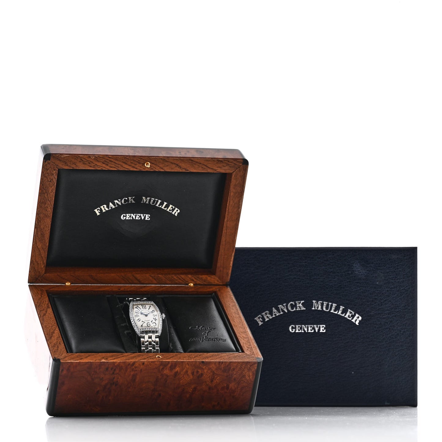 Stainless Steel Diamond Bezel 25mm Cintree Curvex Quartz Watch 1752QZD