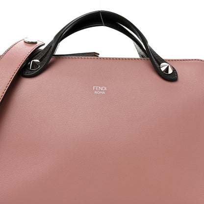 Fendi Vitello Dolce 4 Color Medium By The Way Boston Bag English Rose Latte Multicolor 9 of 11