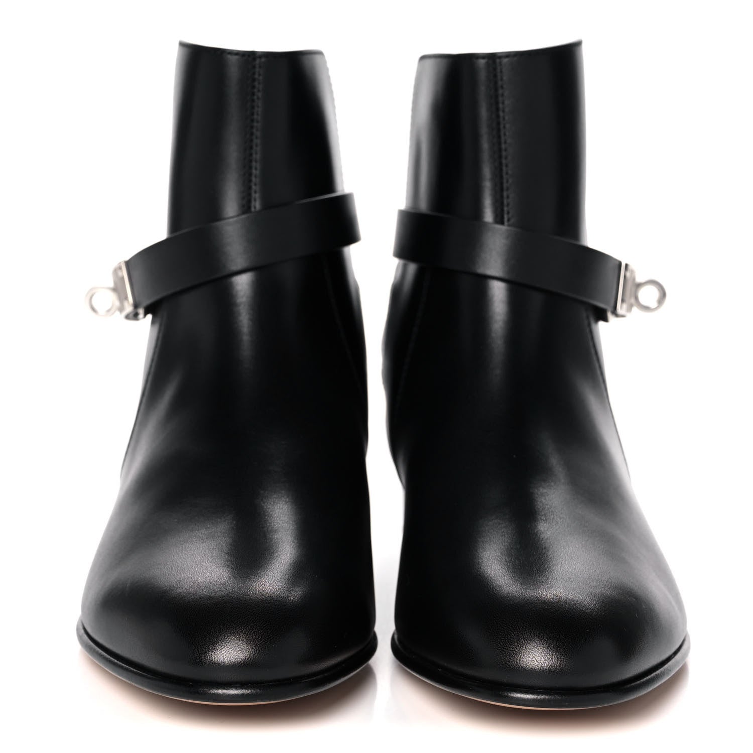 Hermes Calfskin Neo Low Boots 37 Black 2 of 10