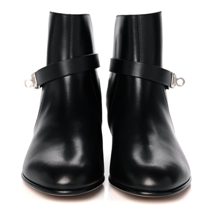 Hermes Calfskin Neo Low Boots 37 Black 2 of 10