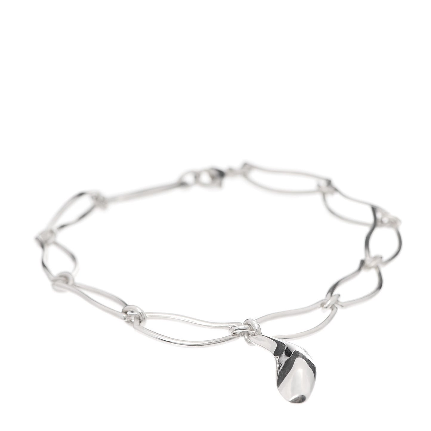 Sterling Silver Frank Geary Whale Bracelet