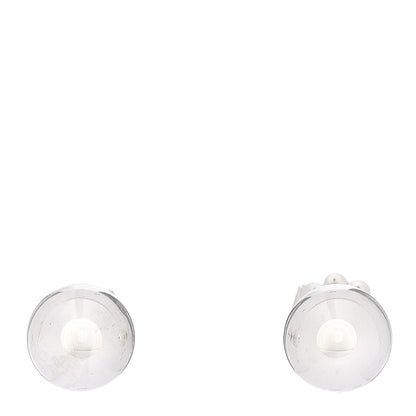 Tiffany Sterling Silver 8mm HardWear Ball Earrings 1 of 4