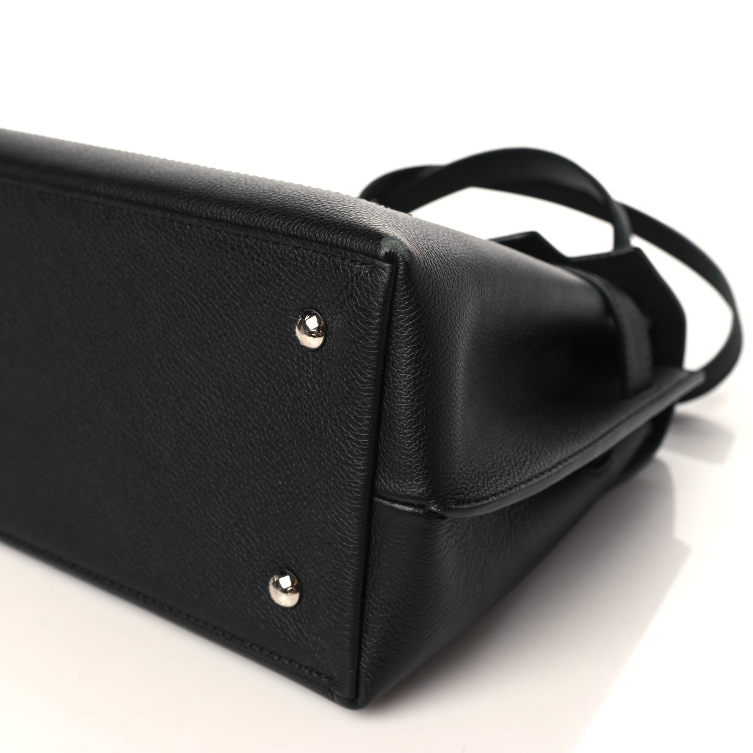 Louis Vuitton Soft Calfskin Lockme Ever MM Black 8 of 8
