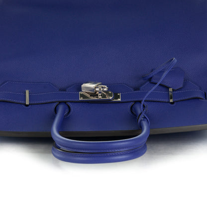Hermes Epsom Birkin 35 Bleu Electrique 18 of 24