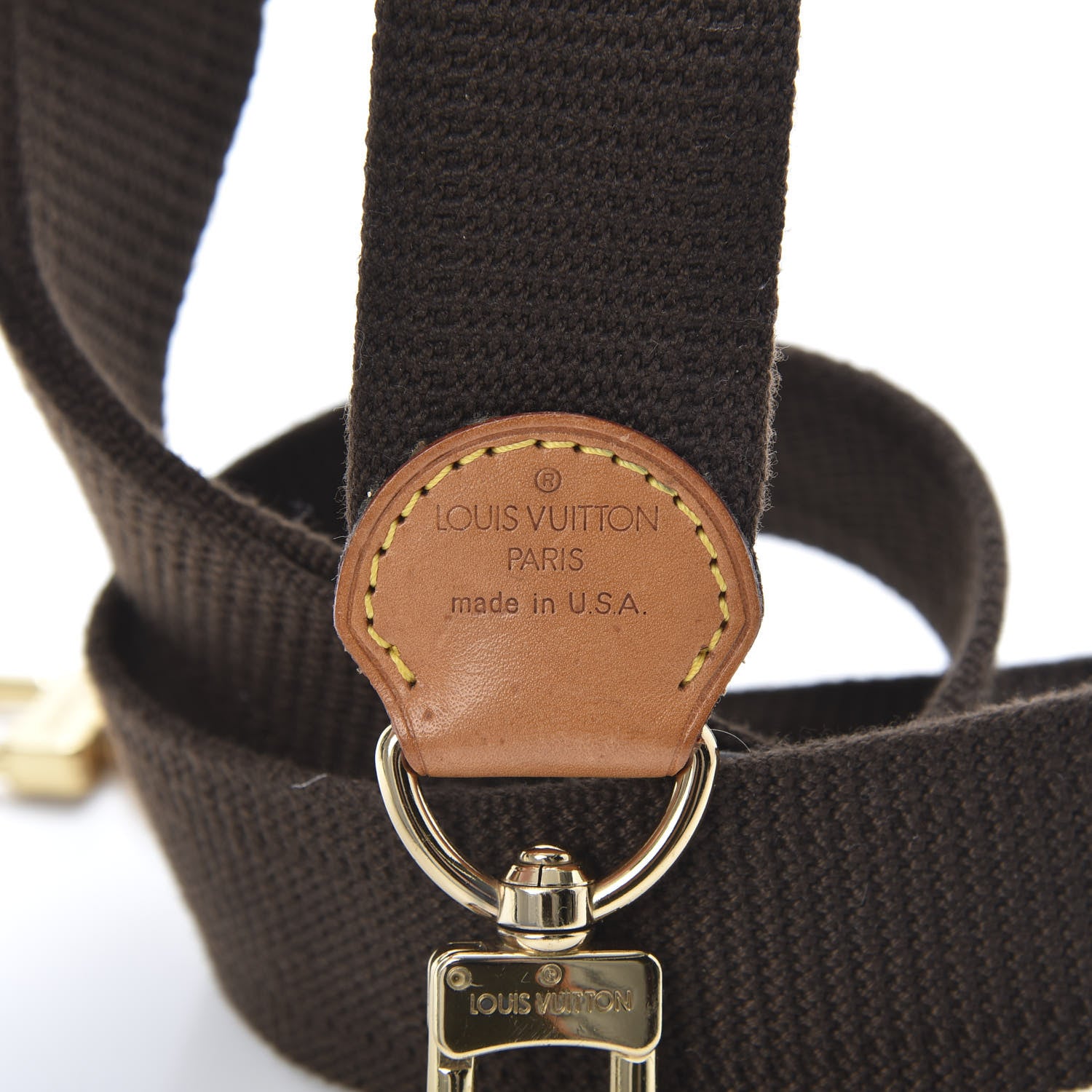 Louis Vuitton Canvas Adjustable Shoulder Strap 3 of 3