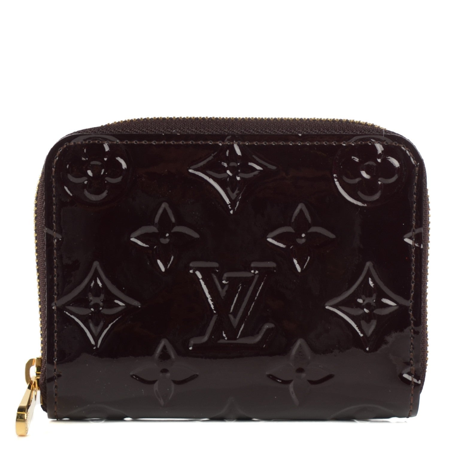 Louis Vuitton Vernis Zippy Coin Purse Amarante 1 of 7