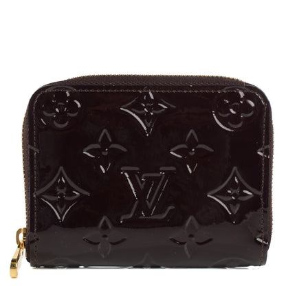 Louis Vuitton Vernis Zippy Coin Purse Amarante 1 of 7