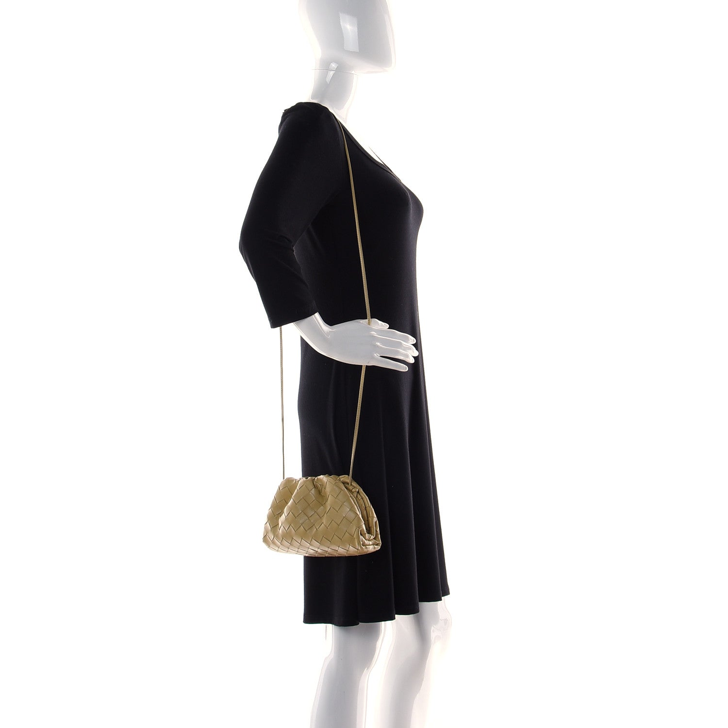 Bottega Veneta Nappa Intrecciato The Mini Pouch Corn 2 of 10