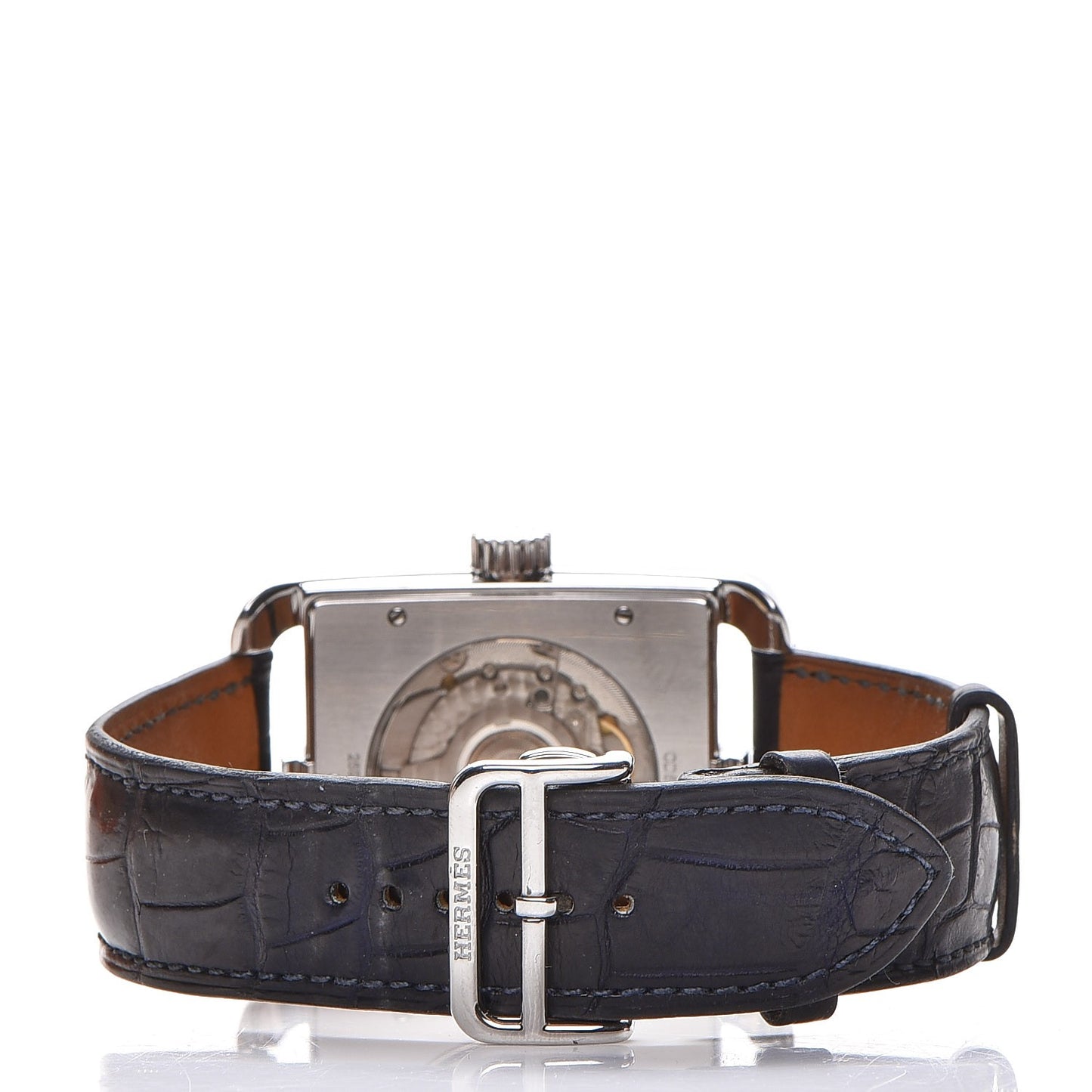 Stainless Steel Alligator 33mm Cape Cod Quartz Watch Noir