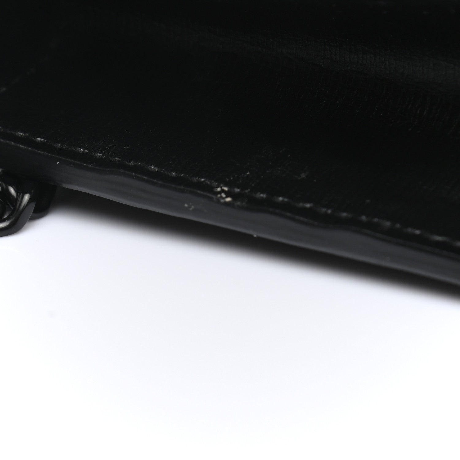Saint Laurent Calfskin Monogram Sunset Chain Wallet Black 12 of 12