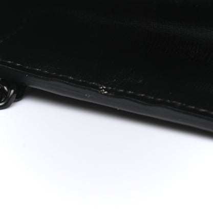 Saint Laurent Calfskin Monogram Sunset Chain Wallet Black 12 of 12