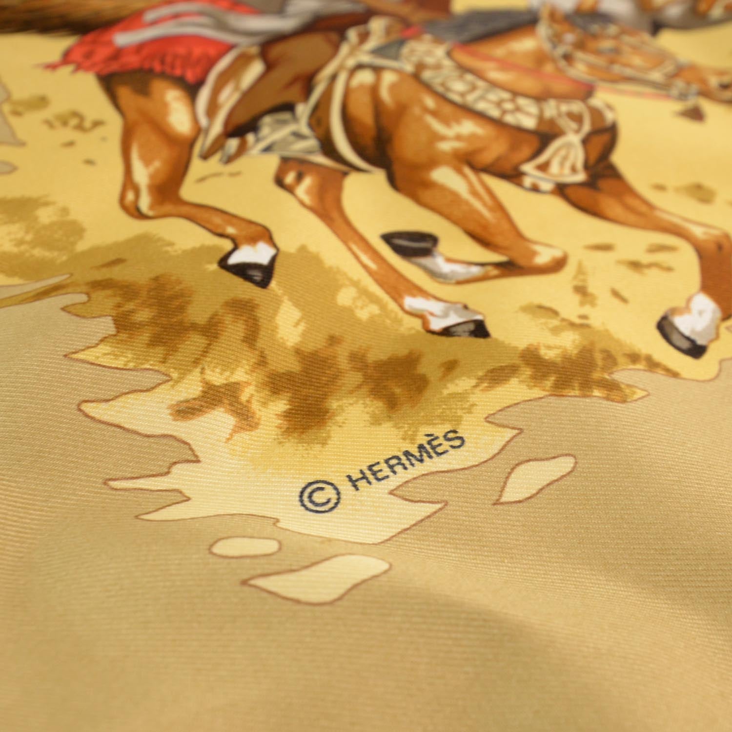 Hermes Silk Africa Scarf 90 7 of 9