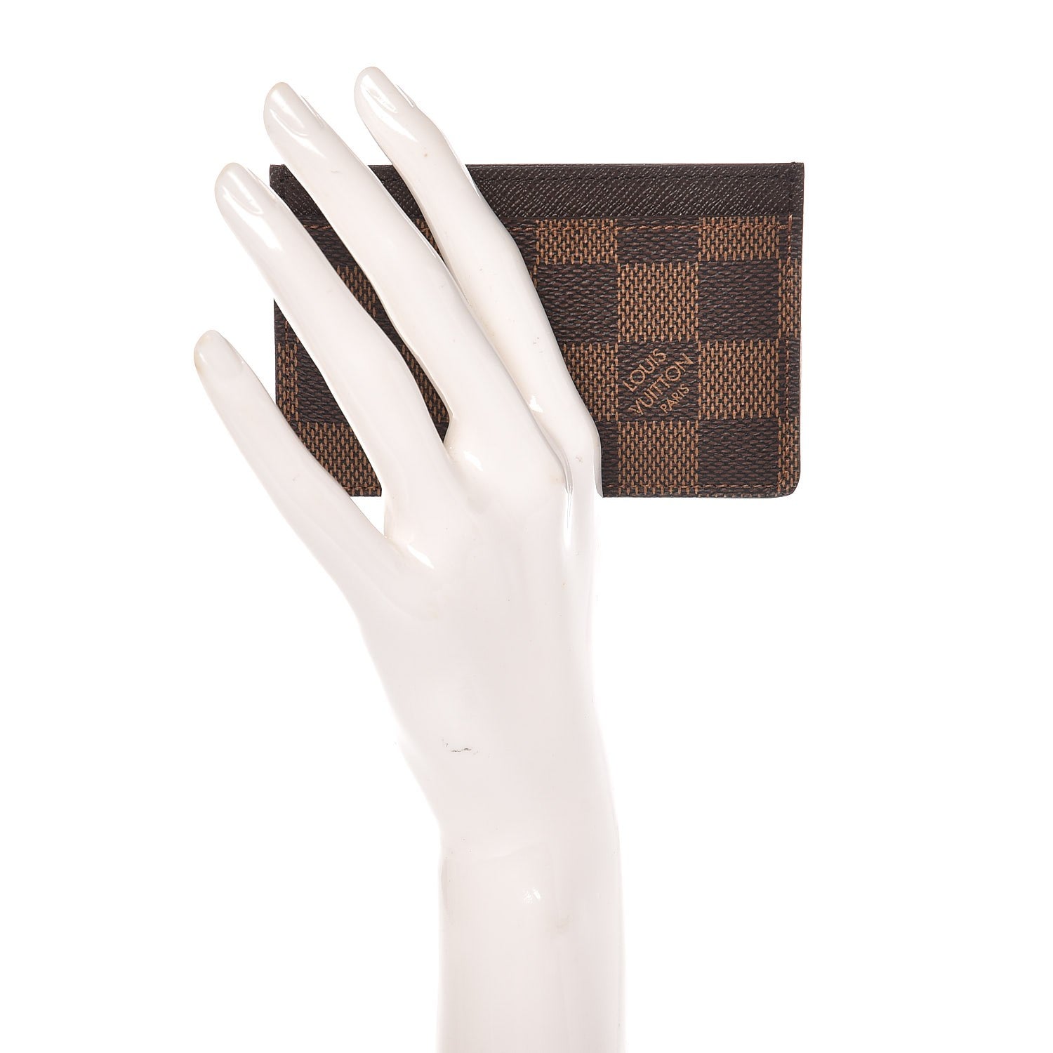 Louis Vuitton Damier Ebene Simple Card Holder 2 of 6