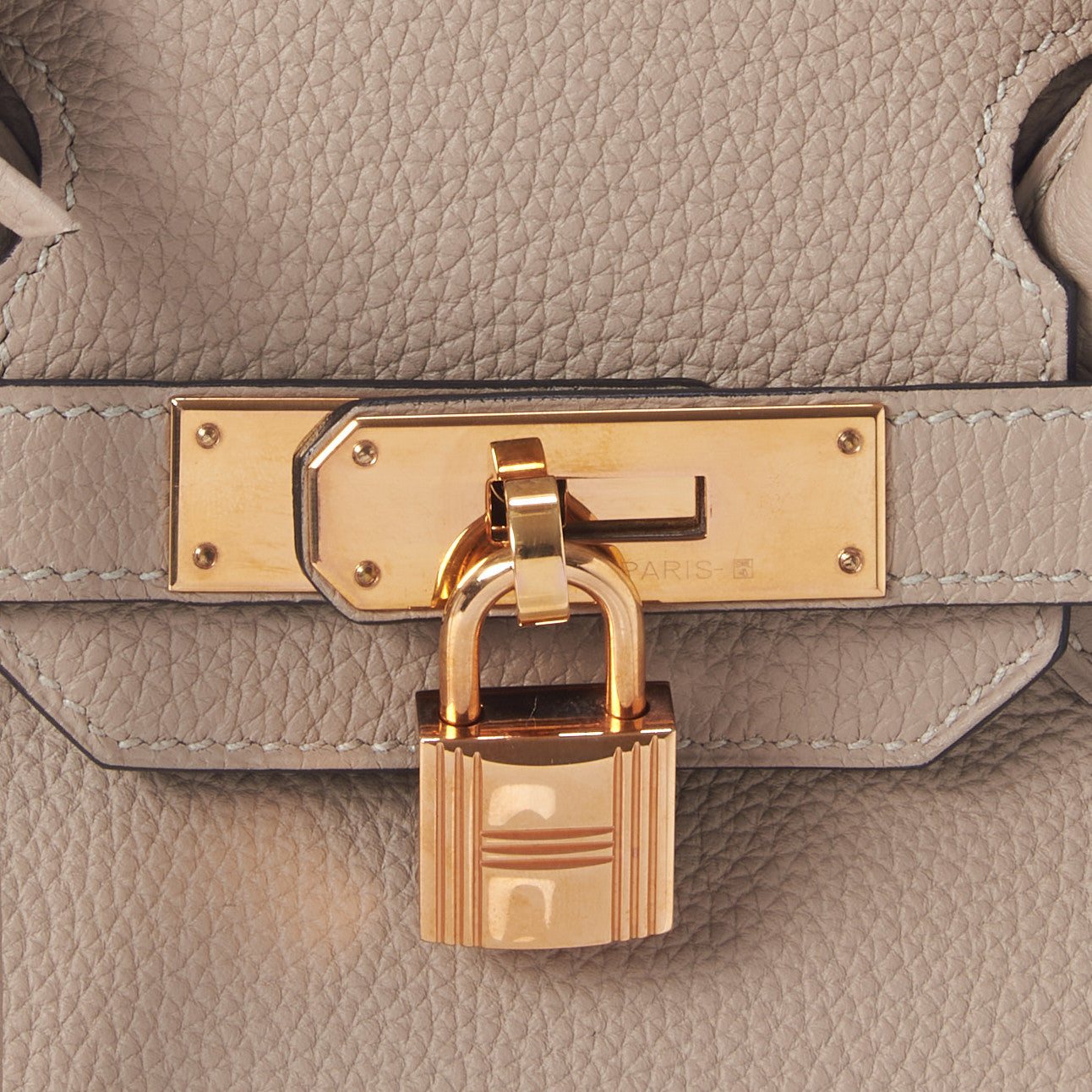 Togo Birkin 30 Gris Tourterelle