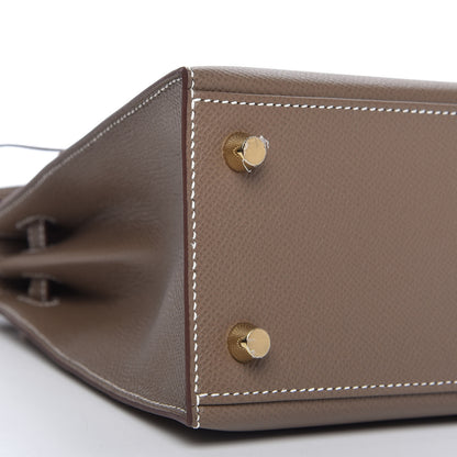 Hermes Epsom Kelly Sellier 25 Etoupe 6 of 11
