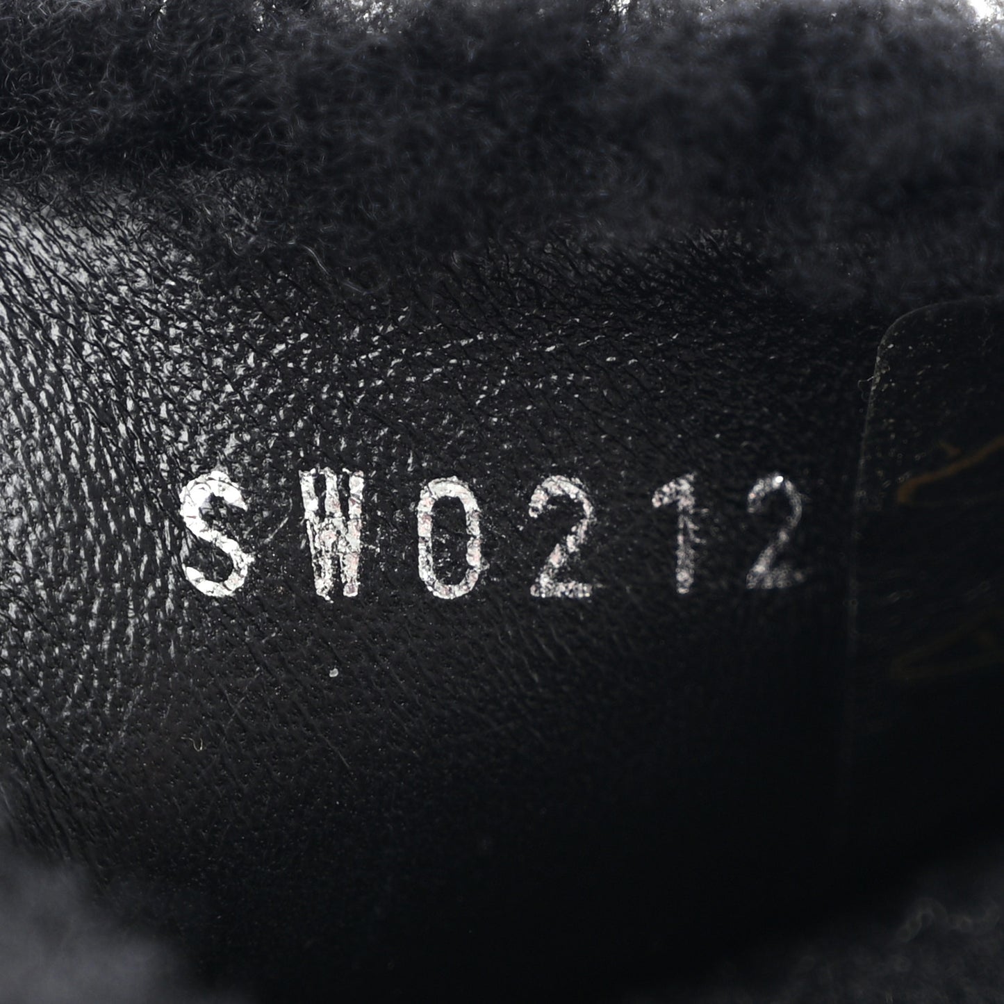 Shearling Magnetic Flat Mule 40 Black
