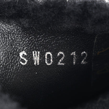 Louis Vuitton Shearling Magnetic Flat Mule 40 Black 8 of 8