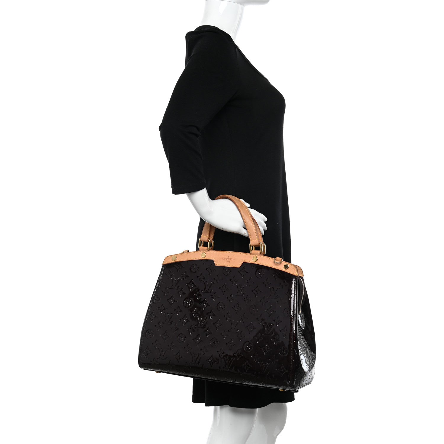 Louis Vuitton Vernis Brea GM Amarante 2 of 14