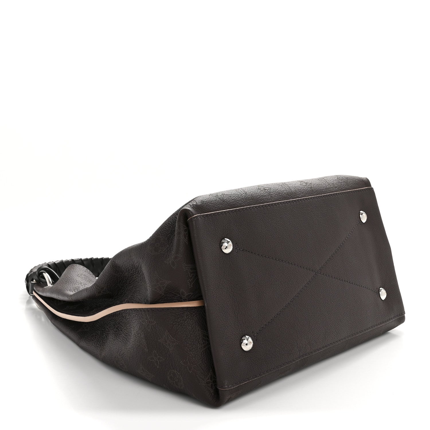 Louis Vuitton Mahina Carmel Hobo Chocolate 4 of 14