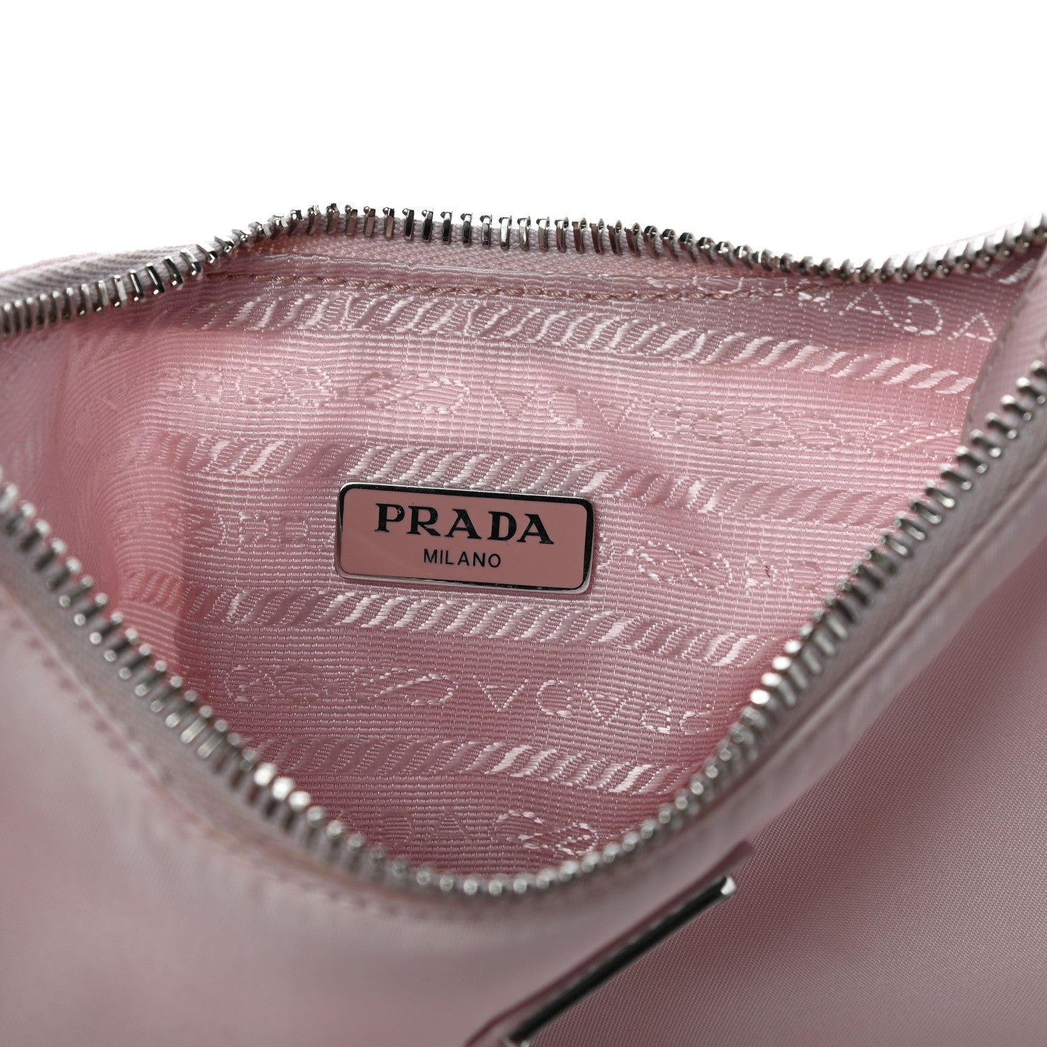 Prada Nylon Re-Edition 2005 Shoulder Bag Alabastro 7 of 16