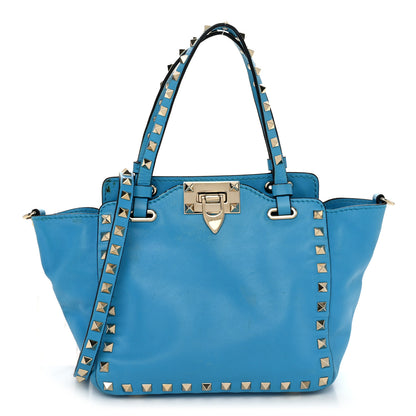 Valentino Garavani Vitello Mini Rockstud Tote Parrot 1 of 15
