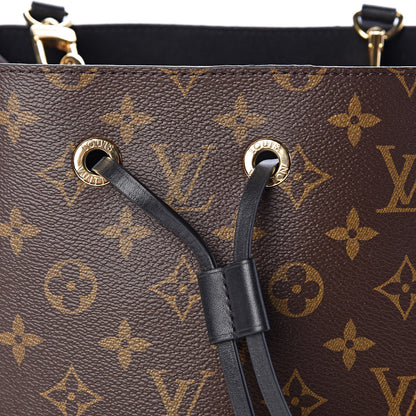 Louis Vuitton Monogram Neonoe MM Black 9 of 9