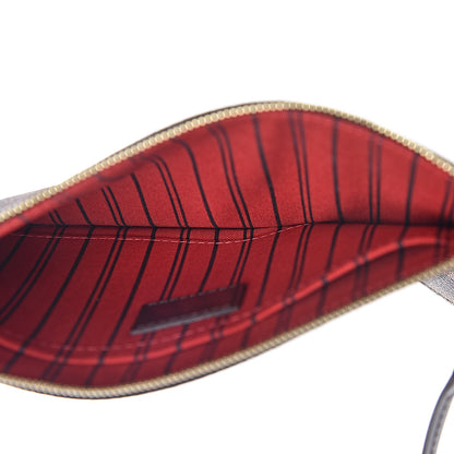 Louis Vuitton Damier Ebene Neverfull MM GM Pochette 5 of 8