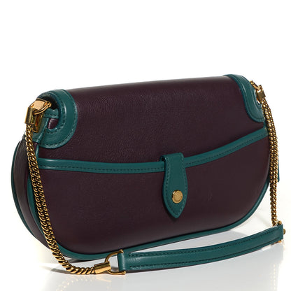 Louis Vuitton Cuir Art Déco Baguette Prune Green 3 of 7