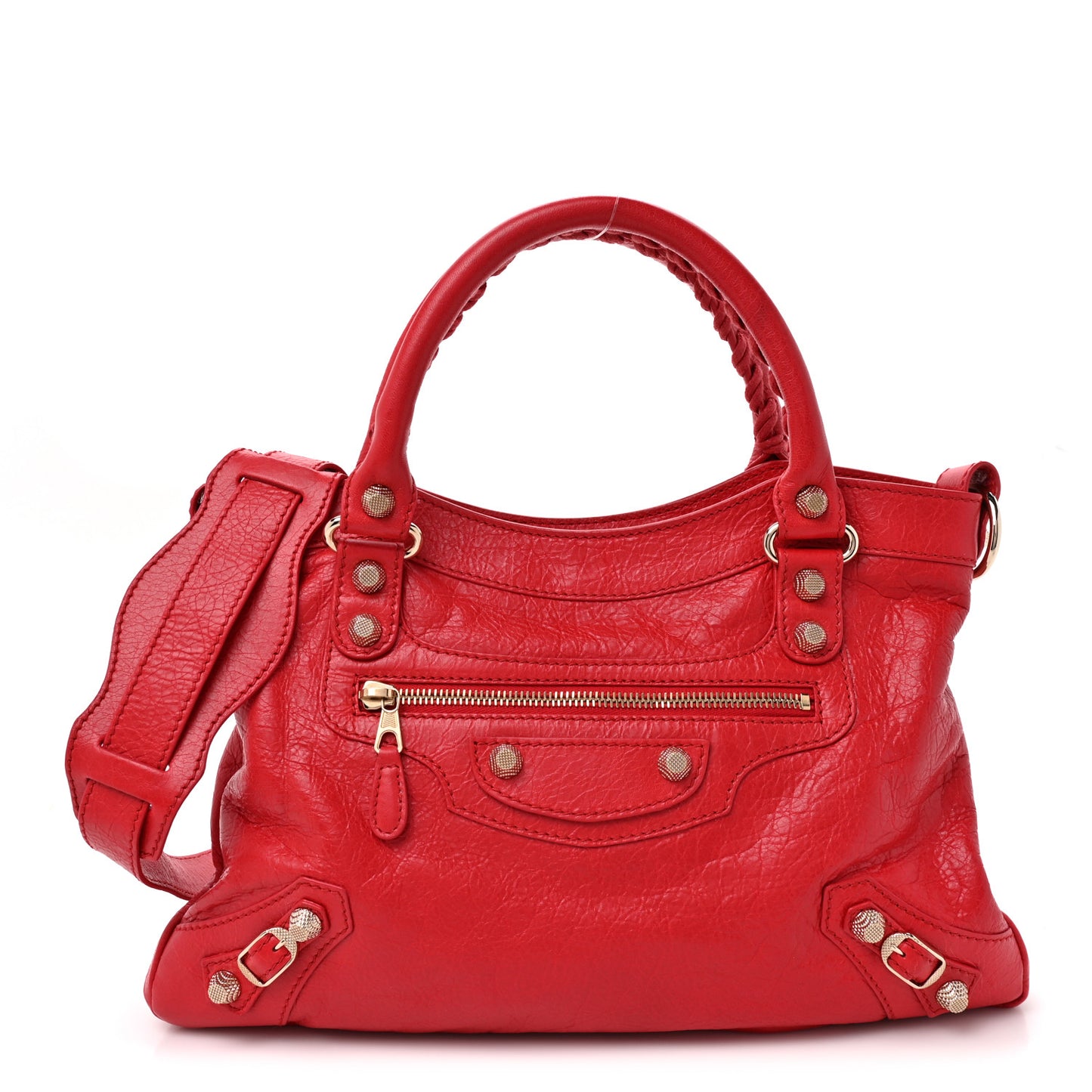 Agneau Giant 12 Gold Hardware Town Rouge Cardinal