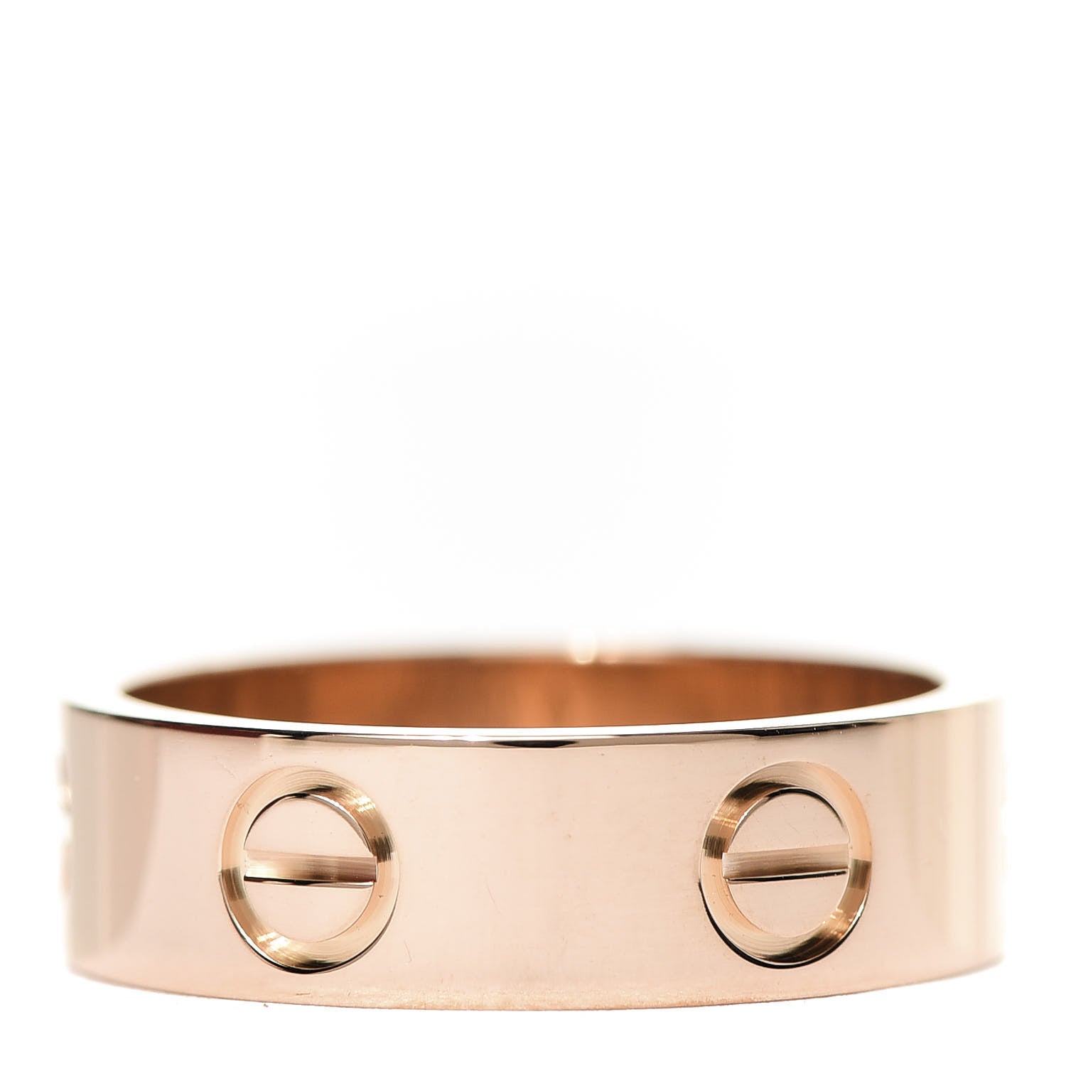 Cartier 18K Pink Gold 5.5mm LOVE Ring 52 6 3 of 4