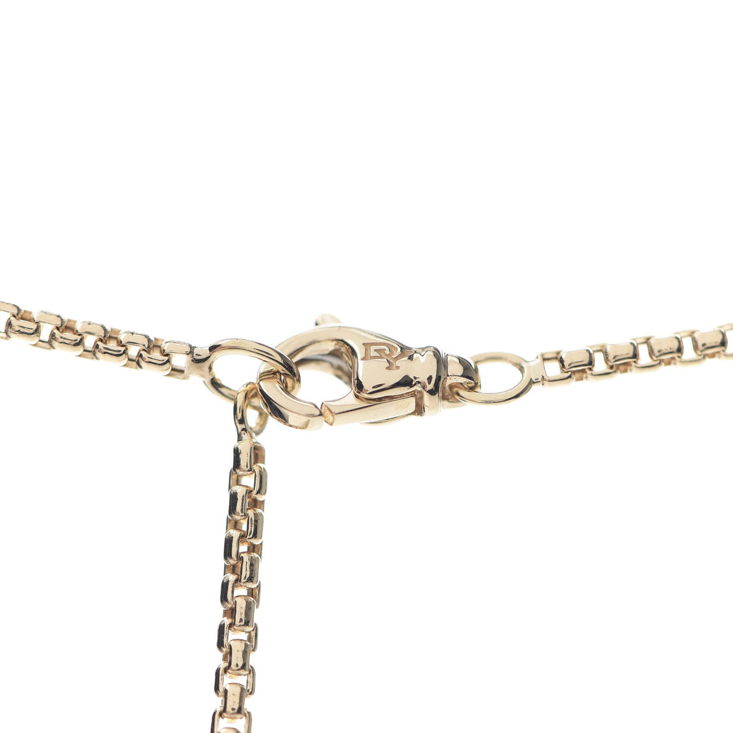 18K Yellow Gold Diamond 11mm Albion Pendant Necklace