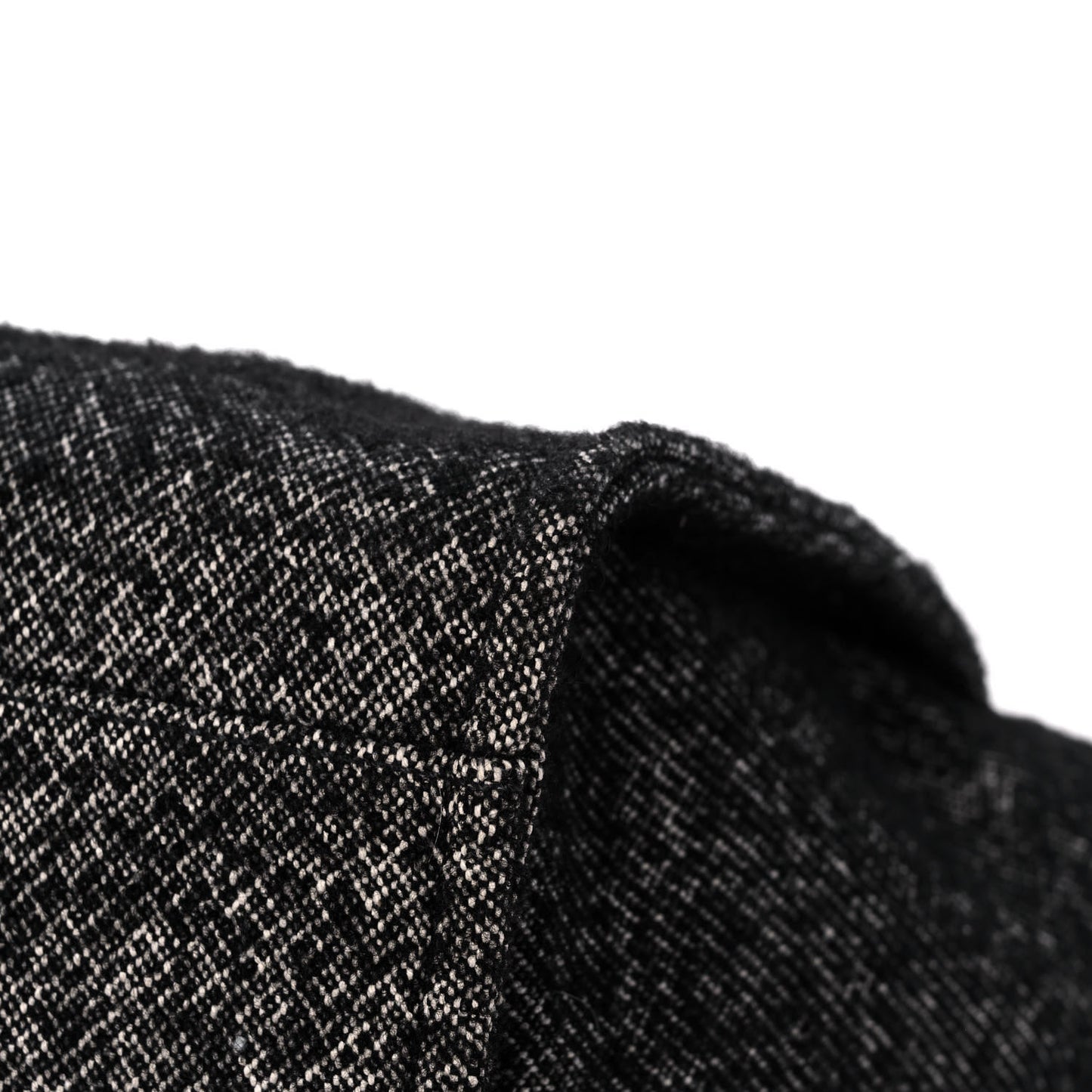 Mixed Fibers Calfskin Medium Deauville Tote Black