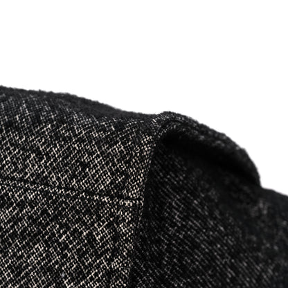 Chanel Mixed Fibers Calfskin Medium Deauville Tote Black 5 of 13