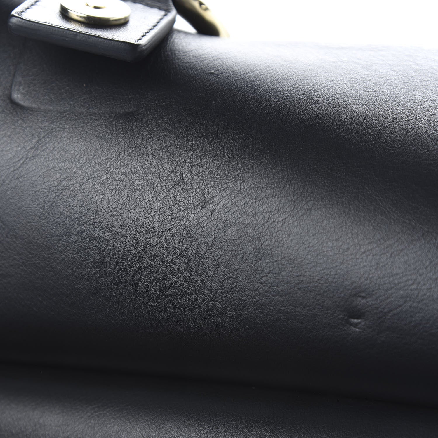 Chloe Suede Calfskin Medium Faye Shoulder Bag Black 10 of 10