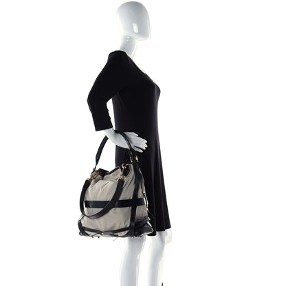 Burberry Nylon Bridle Calfskin Medium Gosford Hobo Trench 3 of 24