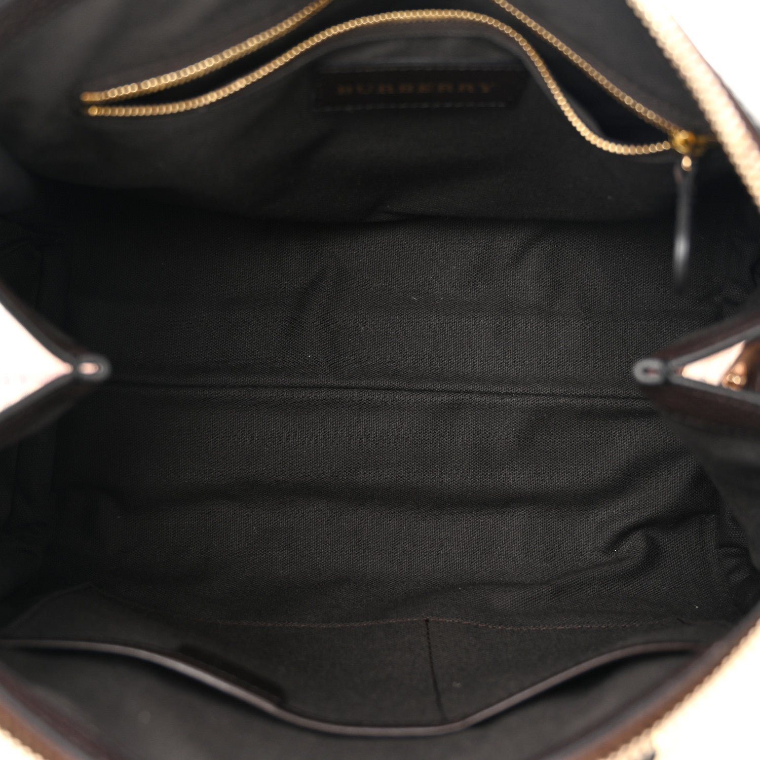 Burberry Haymarket Check Small Gladstone Chocolate 5 of 18